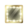 مرآة مربعة مضيئة  + 70 ₪ 